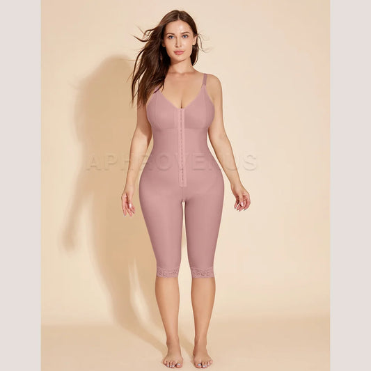 Fajas Colombiana High Compression Women Tummy Control Shaper Belly Garments Front Closure Buttocks Butt Lifter Post-Surgical Use