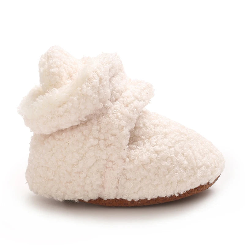 Winter Boots For Baby Boys And Girls Snow Soft Sole Anti Slip And Warm Flat Shoes Baby's First Walking Baby Shoes Boots 0-18