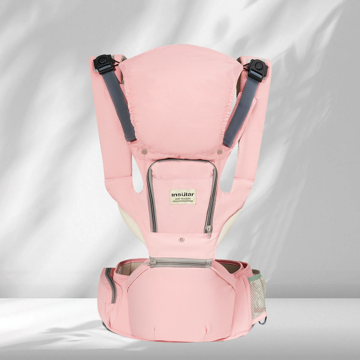 INSULAR Baby Carrier Breathable Child Waist Stool With Hip Seat Waist Stool Front Hold Portable Multi-functional 0-2Y