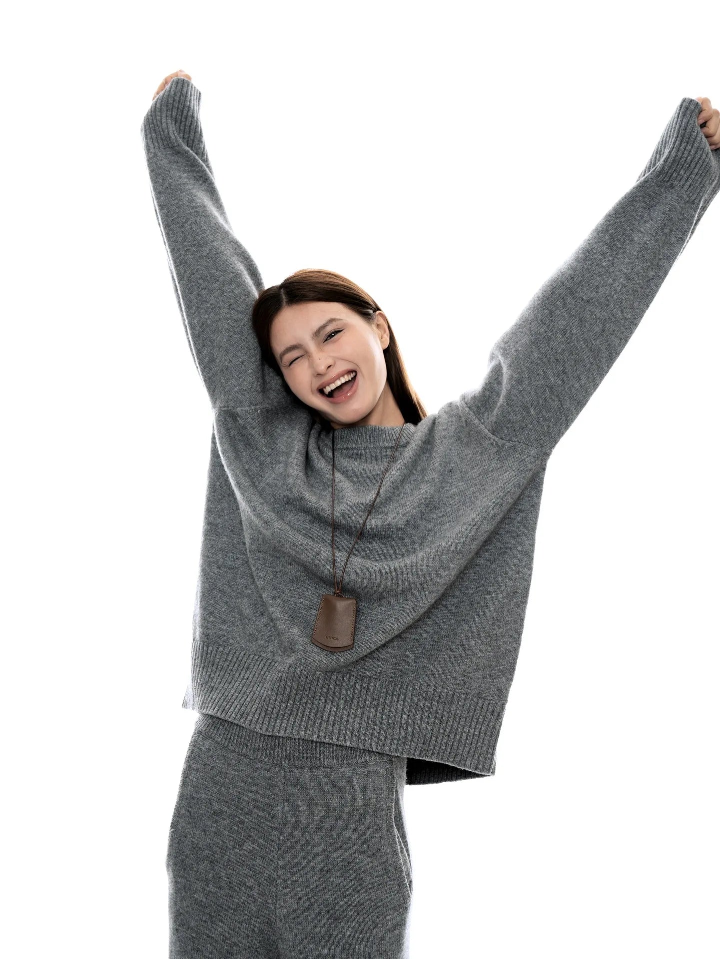 Women Sweater Suits High Quality 50% Wool Pullover With Knitted Pants Two Piece Sets Tracksuits Ladies Outfits Winter Clothes