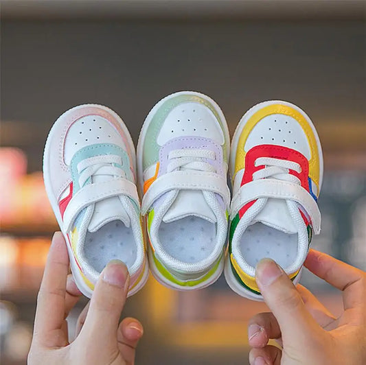 Baby Shoes Toddler Girls Boys Sports Shoes For Children Girls Baby Leather Flats Kids Sneakers Fashion Casual Infant Soft Shoes