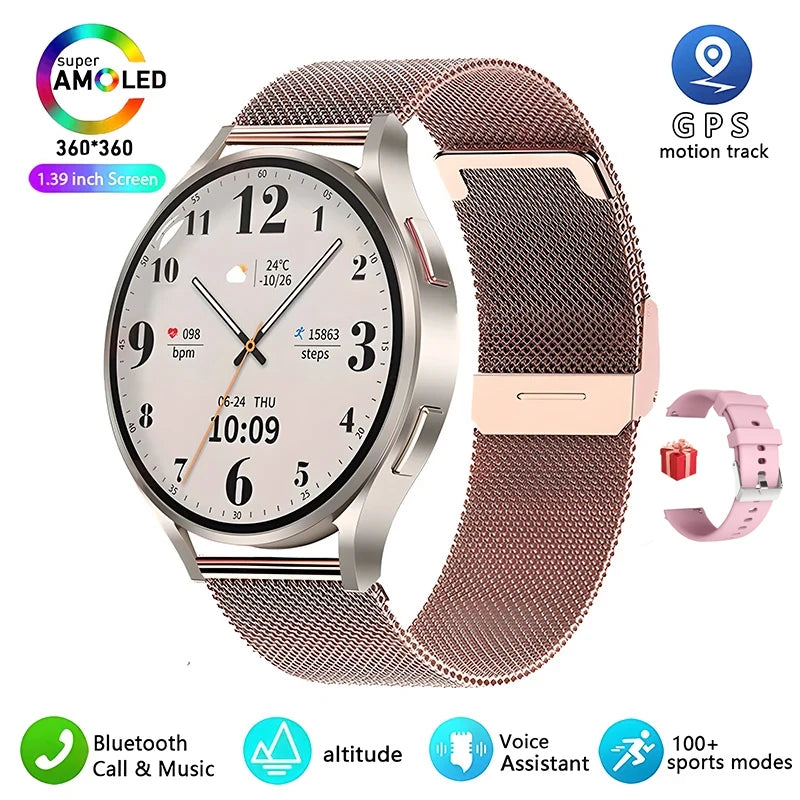 Smart Watch GPS Track Smart Watches For Men Women Sport Heart Rate Bluetooth Call NFC IP68 Waterproof Compass Smartwatch 7 Mini