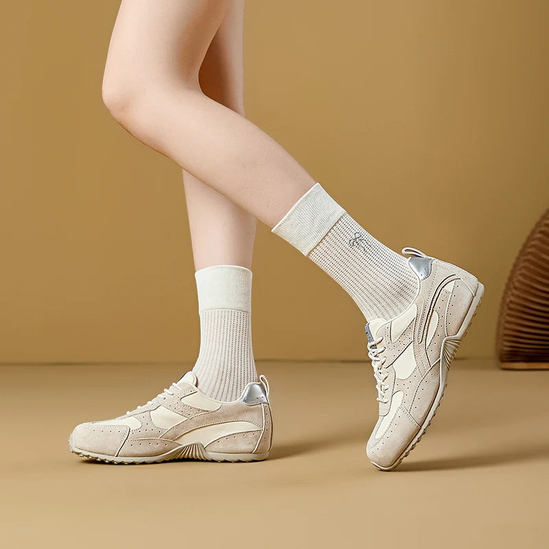 AIYUQI 2026 New Women Sneakers Shoes Non-Slip Flats Women's Virtue Training Shoes Large-Size Casual Shoes Students Female Shoes