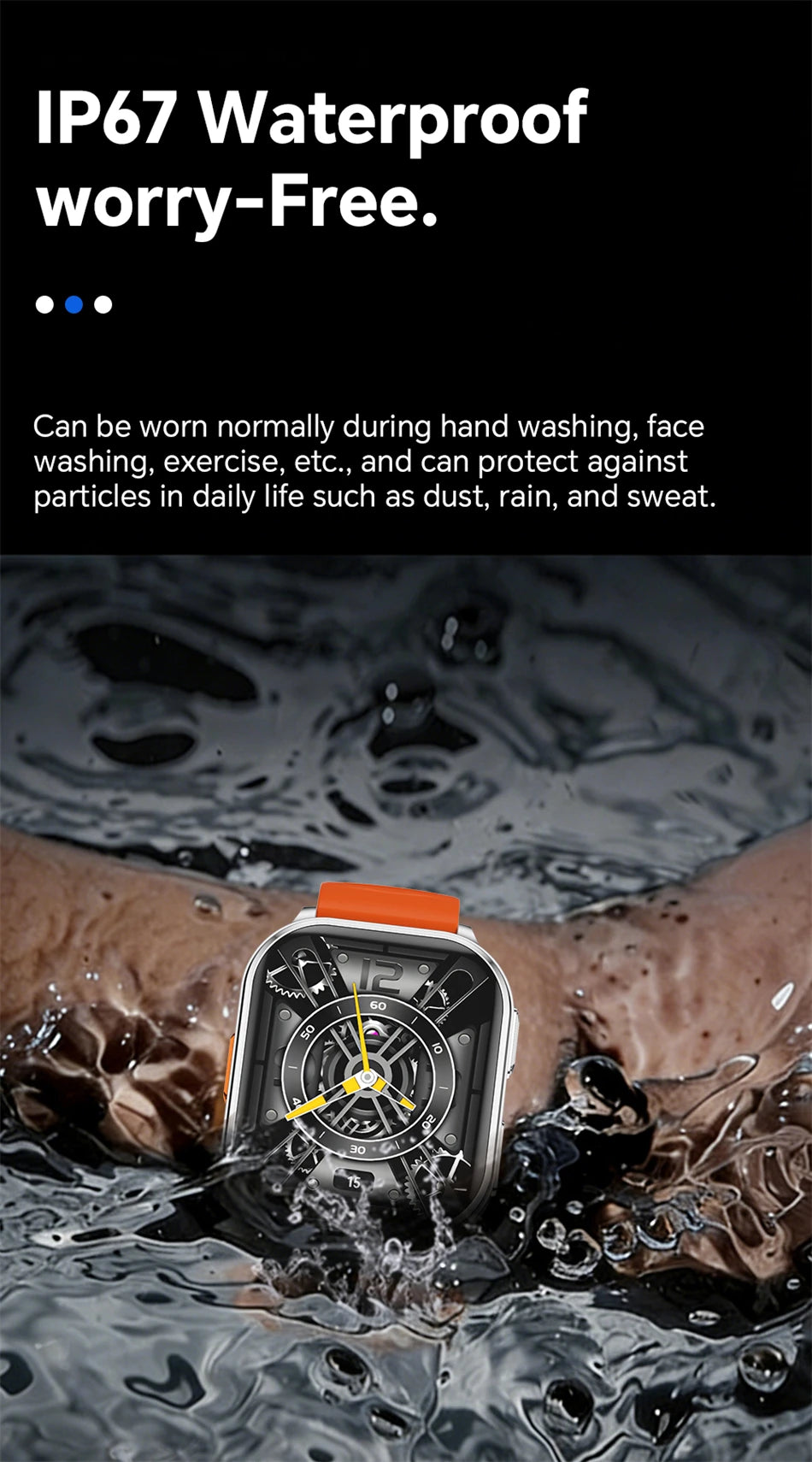 2026 New Smart Watch With Camera Men Women Photos Record Video Health Sports Fitness IP68 Waterproof Call Recording Smartwatches