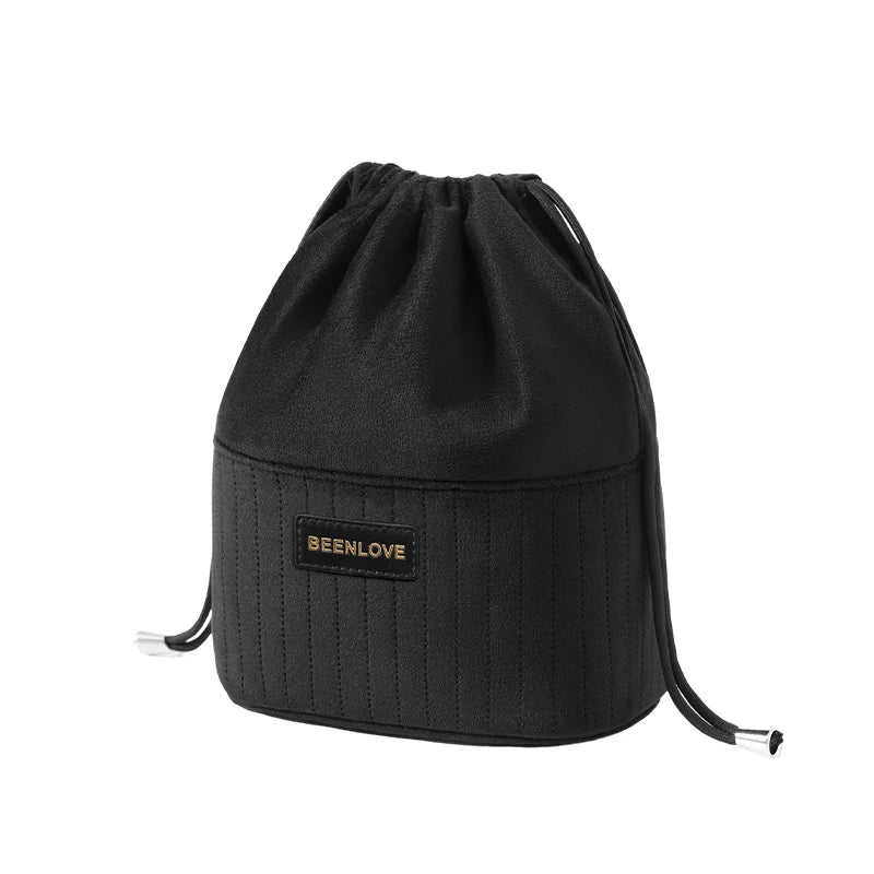 Waterproof Makeup Bag Fashion Velvet Cosmetic Bag Professional Makeup Bag Portable Travel Toiletry Storage Organizer Bag