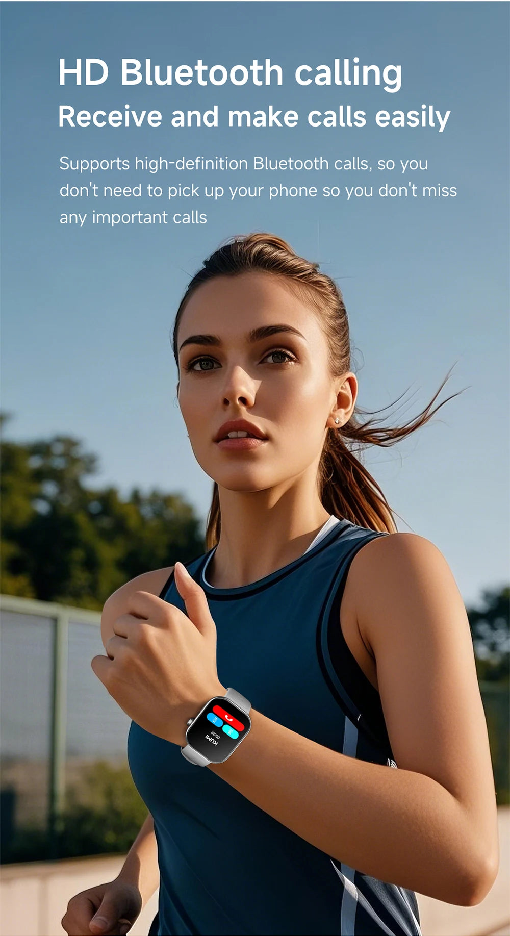 Original KUMI KU7 Meta & Plus Smart Watch