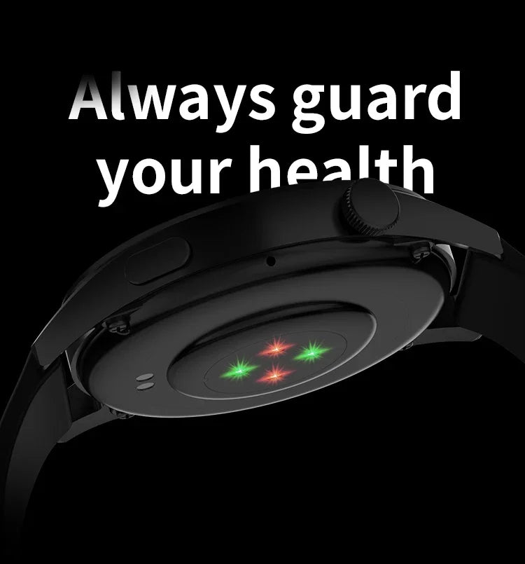 2024 New Smart Watch Men Women AMOLED 420*420 HD Screen Heart Rate Bluetooth Calls Waterproof SmartWatch Android IOS For Huawei