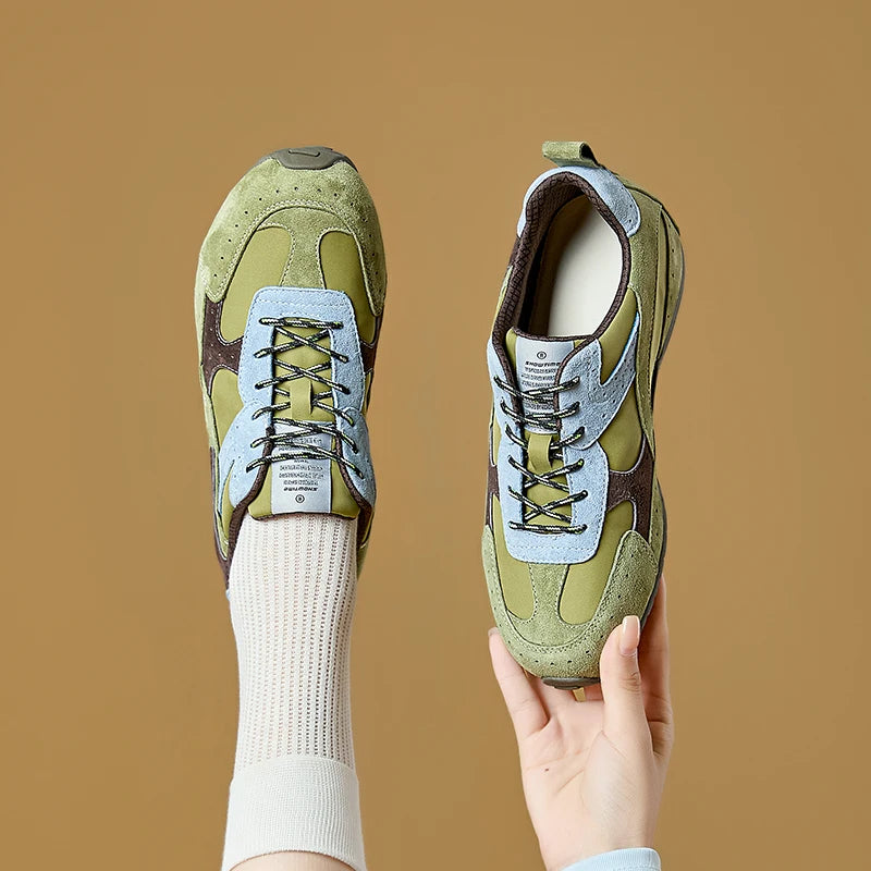 AIYUQI 2026 New Women Sneakers Shoes Non-Slip Flats Women's Virtue Training Shoes Large-Size Casual Shoes Students Female Shoes