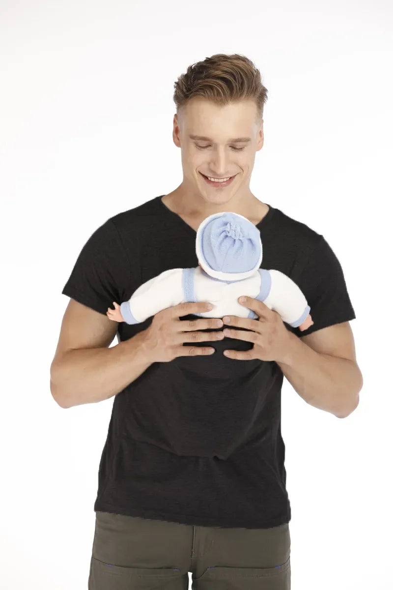 Safety Kangaroo Pocket T-Shirt Baby Carrier Pregnancy Top Clothes Summer Mother Father Soft Feeding Polyester T Shirt