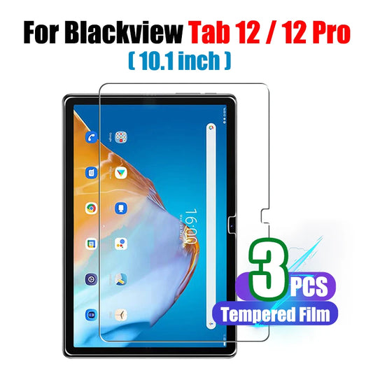 Screen Protector for Blackview Tab 12 Tablet 10.1 inch Protective Film Tempered Glass for Blackview  tab 12 pro