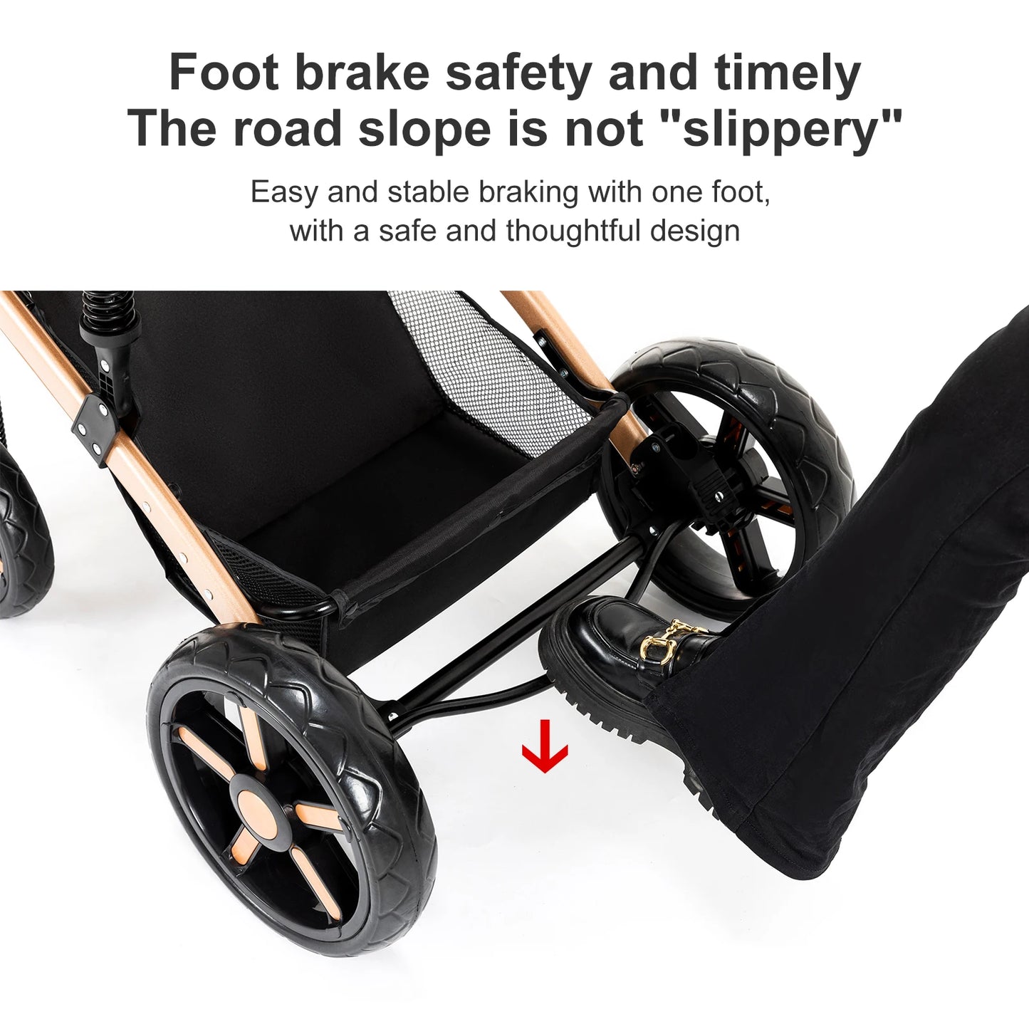 poussette bebe 3 en 1 Baby stroller baby newborn items Baby stroller for newborns Light str oller  for newborn baby Free Shippin