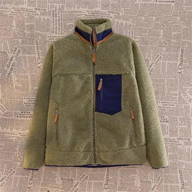 Male Outdoor Coldproof Windproof Jacket Winter Sweater Cashmere Jacket Down Jacket Man's Warm and Comfortable Jacket Outwear