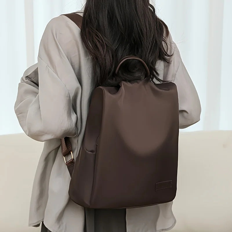 Anti Theft Backpack for Women, New Fashionable Single Shoulder Backpack, Zipper Closure, Large Capacity, Lightweight Backpacks