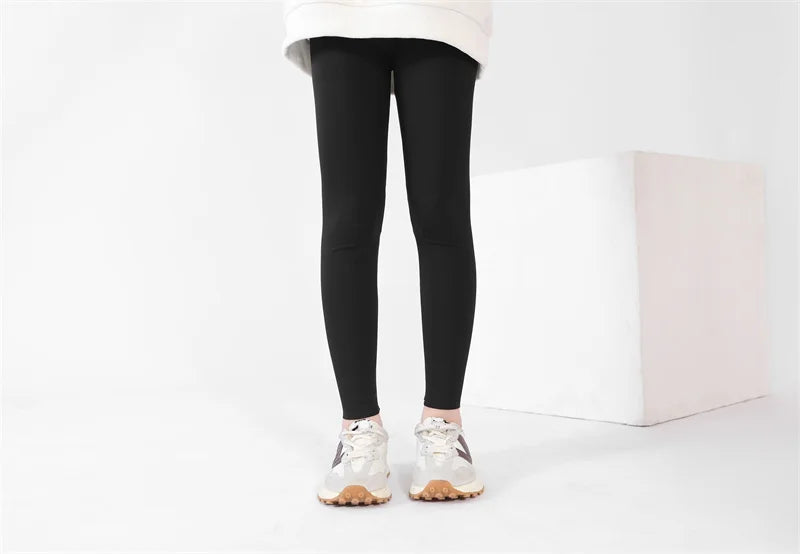 Girls Shark Pants Spring And Autumn Thin Section Baby Wear Casual Cut Sports Pants 4-12 Years Old Children's Elastic Dance Pants