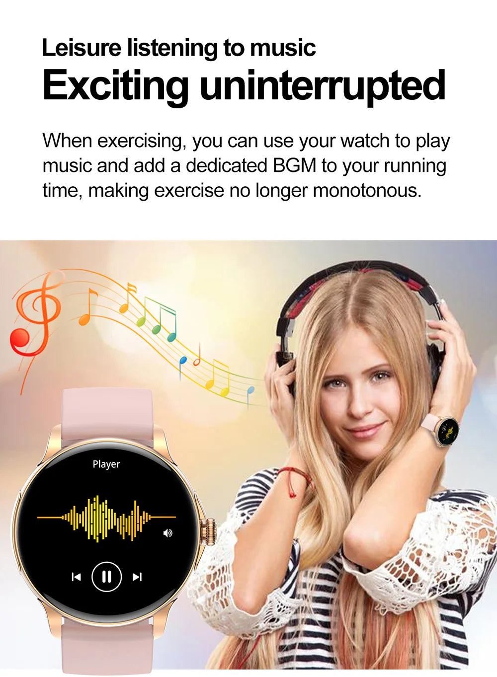 COLMI V72 Smart Watch Men 1.43'' AMOLED Display 100 Sports Modes 7 Day Battery Life Bluetooth Call Health Smartwatch Women