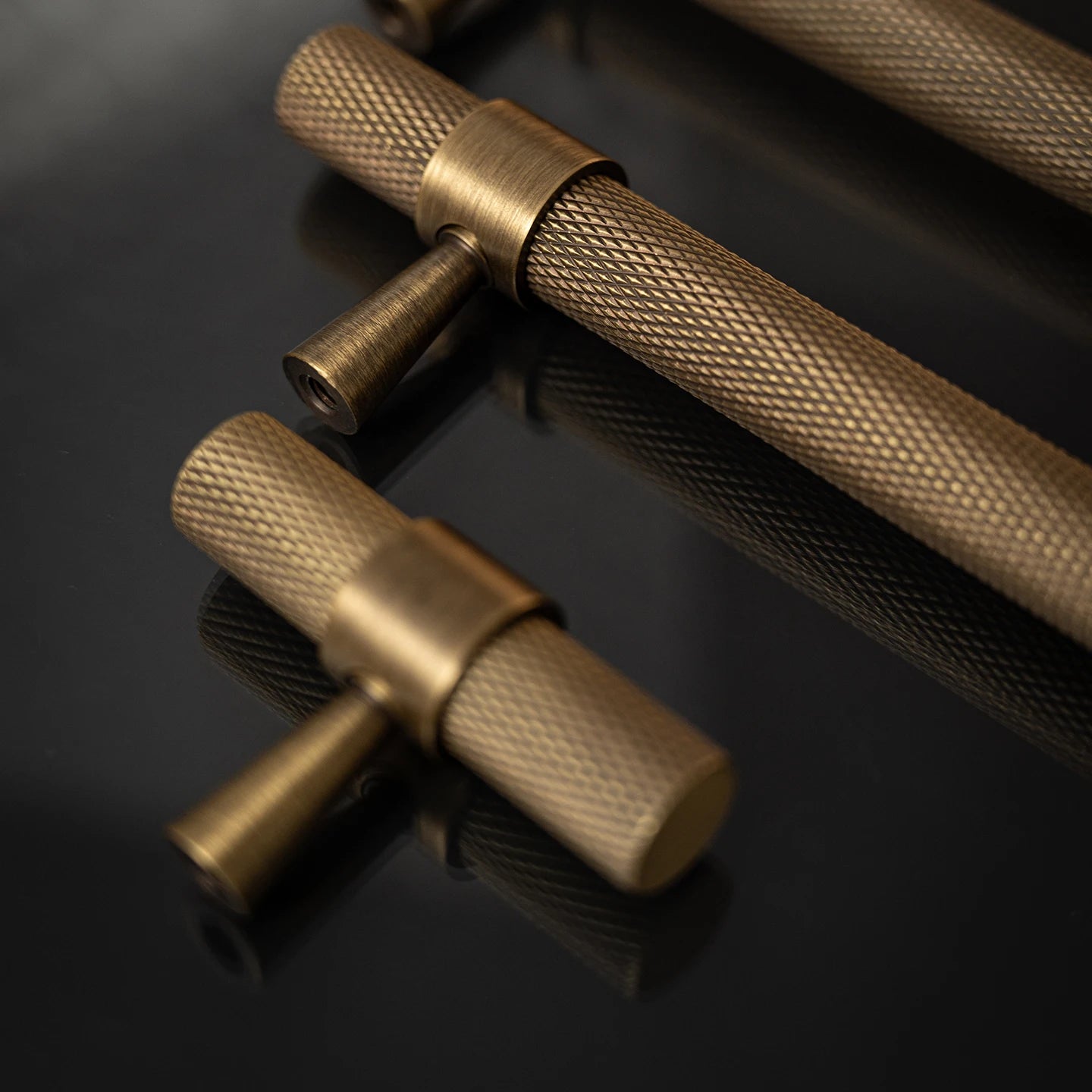 Santaya Solid Antique Brushed Brass Handles Kitchen Cabinet Pulls Bedroom Wardrobe Drawer Knobs Furniture Bronze Handle