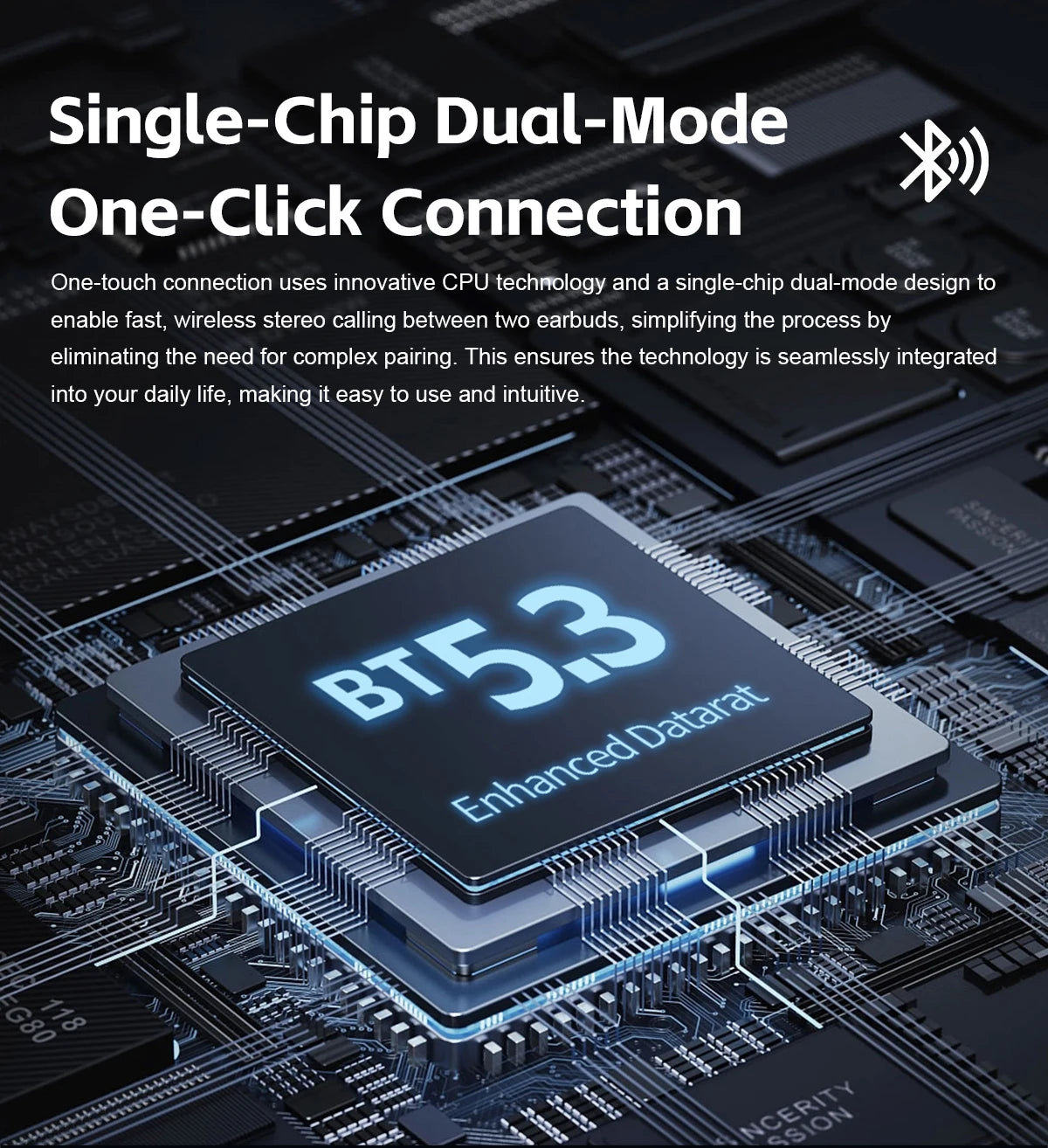 2026 New Smart Watch Men TWS 2-in-1 Bluetooth Earphones With Built-in Speaker HIFI  1.53HD SCreen Bluetooth Call IP67 Waterproof