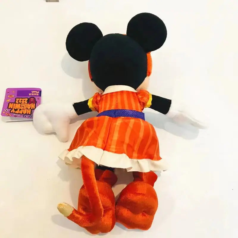 30-40CM Disney Mickey Mouse Minnie Mouse Doll Halloween Cartoon Plush Toy Cute Stuffed Collection kawaii Childrens Birthday Gift