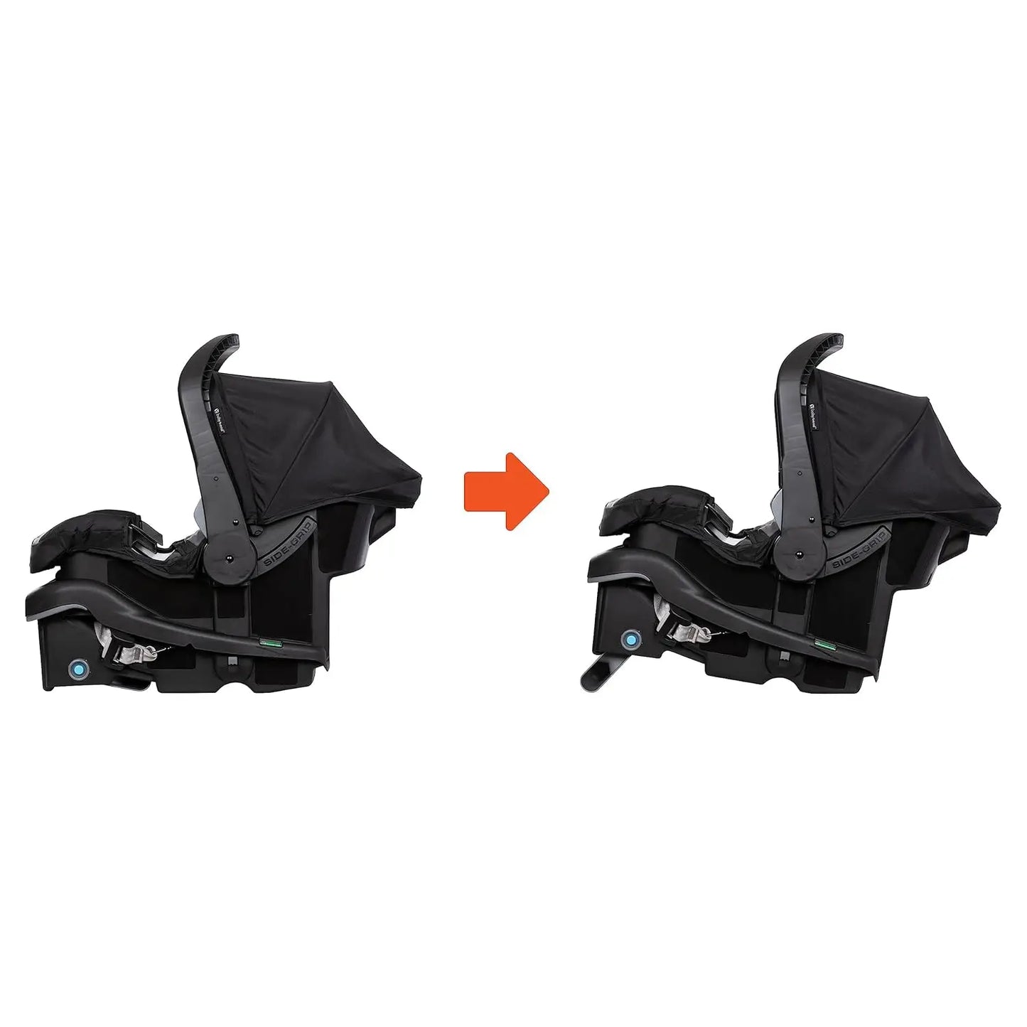 Passport® Switch 6-in-1 Modular Stroller Travel System with EZ-Lift™ PLUS Infant Car Seat, Dash Black