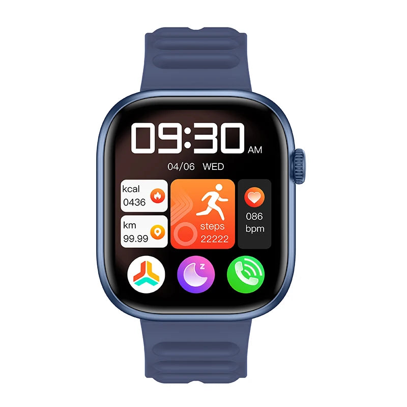 Smartwatch For Men Women Sports Call Smart Watch Fitness Tracker Heart Rate Monitor Custom Dial Watches Heart Rate Waterproof
