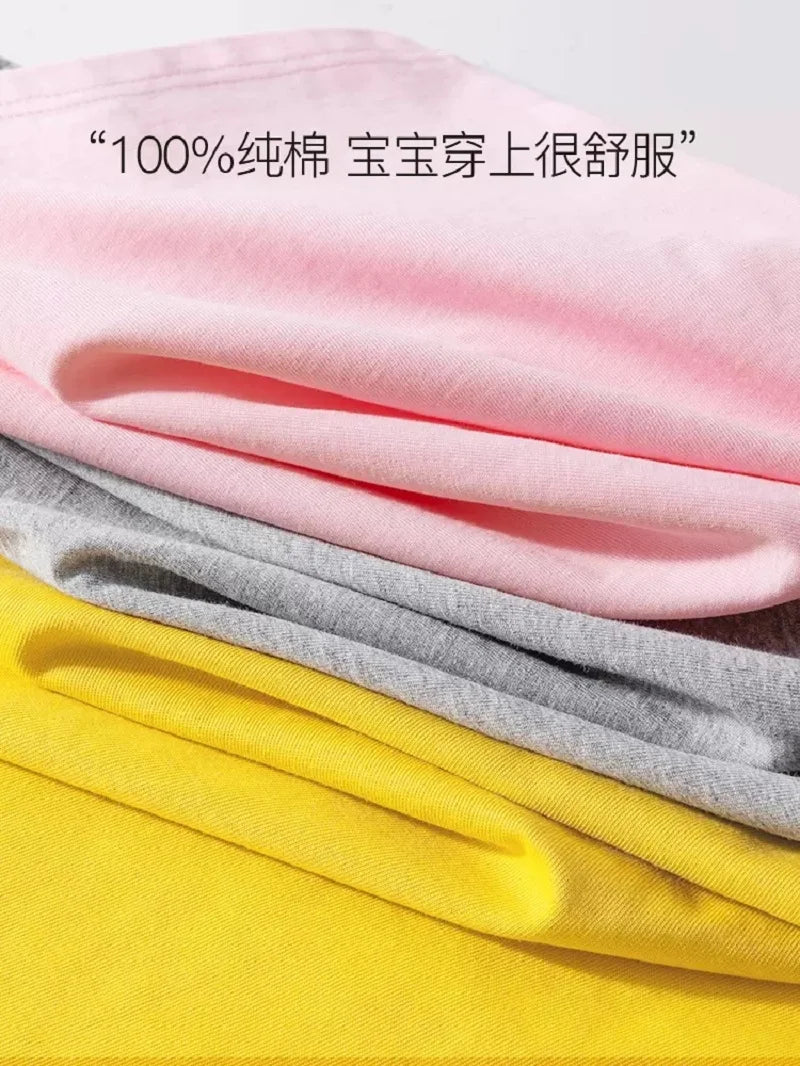 Cute Cartoon Rabbit Lollipop Print T Shirts Student Girls Kawaii Tee High Quality Cotton Summer Short Sleeve Casual Tops