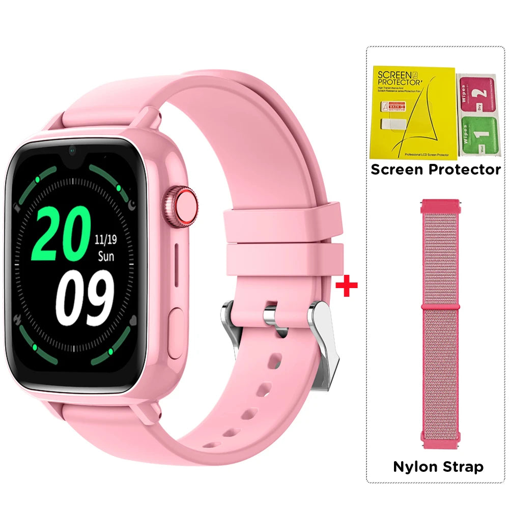 4G Smart Watch Kids GPS WIFI Video Call SOS APP Download Child Smartwatch Camera Monitor Tracker Location Phone Watch