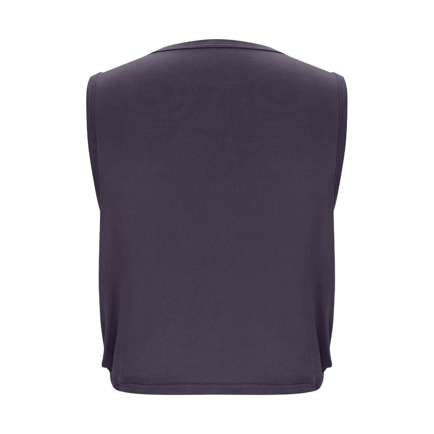 Women Sleeveless Yoga Tops Athletic Vest Breathable Blouse Cover Up Gym Workout Cool T-Shirt Running Short Tank Crop Top