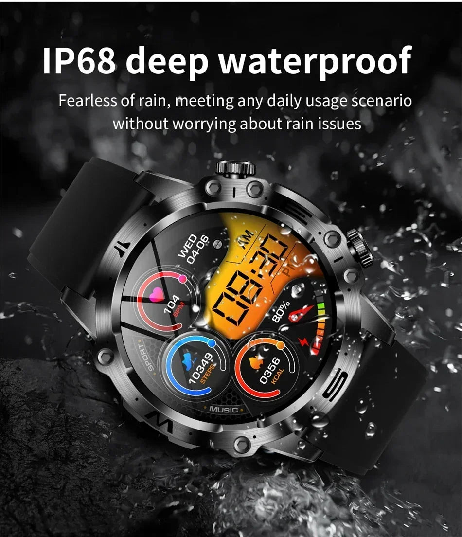 2024 Smart Watch For Me Fitness Tracker Clock Bluetooth Call Sport