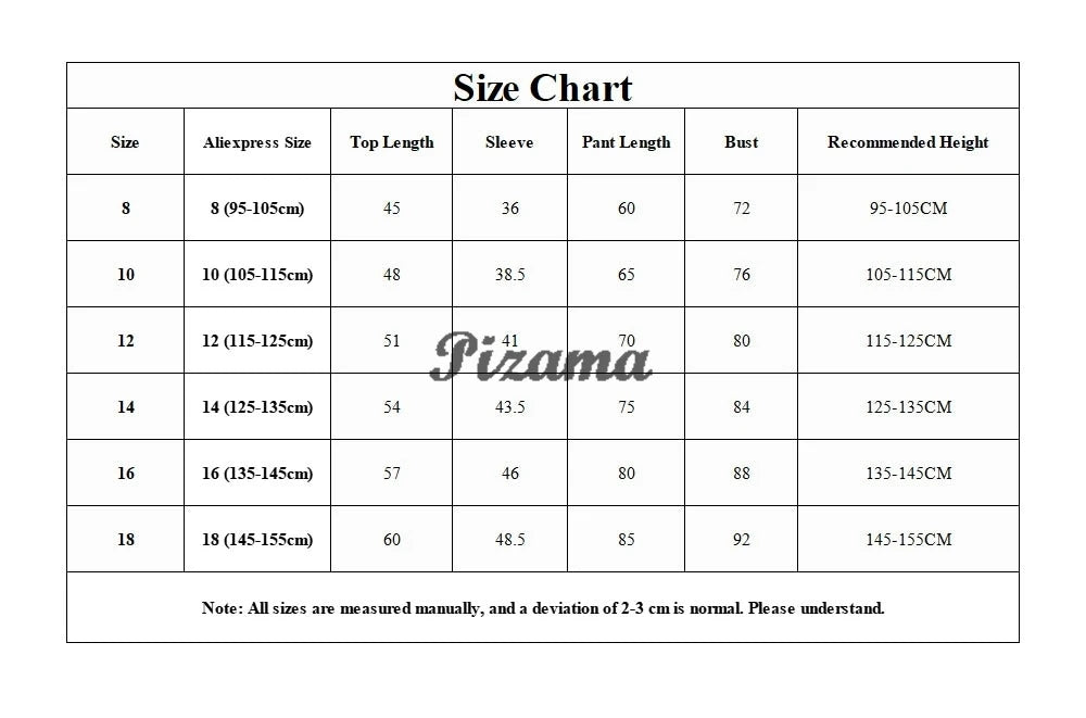 Spring Autumn Winter Teen Girls Pajamas Sets Children 2 Piece Full Sleeve Loungewear Kids Pyjamas Button Down Pijama Teen Niña