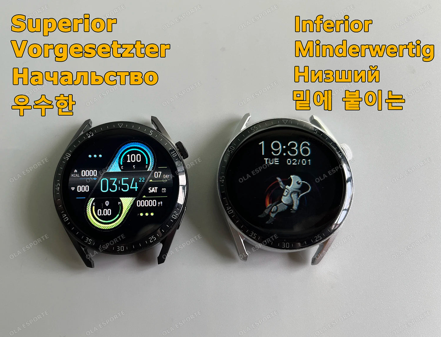 2024 New Smart Watch Men Women AMOLED 420*420 HD Screen Heart Rate Bluetooth Calls Waterproof SmartWatch Android IOS For Huawei