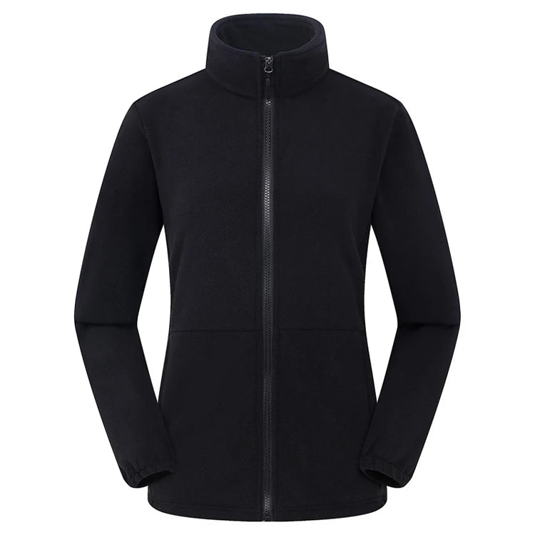 Winter Women's Wool Jacket Stand Collar Warm Breathable Cold Resistant Casual Comfortable Outdoor Travel Hiking Clothing