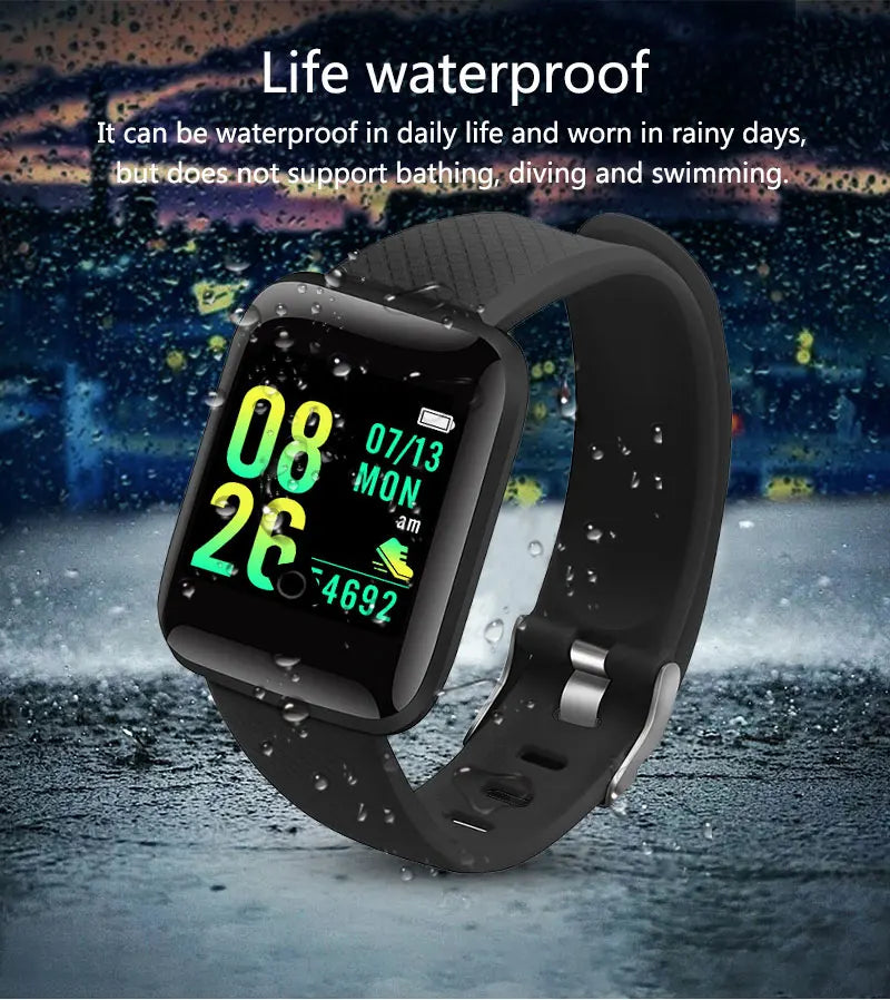 Kids Smart Watch Children's Smartwatch for Girls Boys Smart Clock Students Waterproof Fitness Tracker Digital Smart-Watch