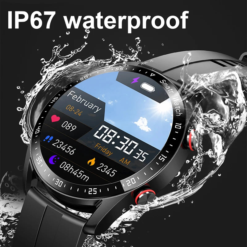 Sports Smart Watch Men Women HD Screen ECG+PPG Bluetooth Call GPS Tracker Heart Rate Monitor IP68 Waterproof SmartWatch 2026 New