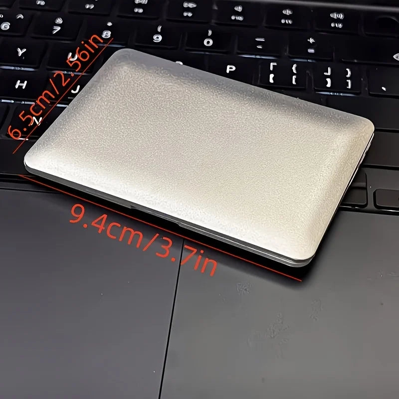 Mini Portable Personal Makeup Mirror. Creative Mini Computer-Shaped Small Mirror. Portable Folding Mirror to Carry Around