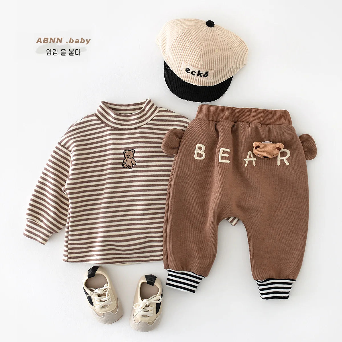 Spring Autumn Children Long Sleeve Casual T Shirts Stripe Baby Boys Girls Loose Pullover Newborn Undershirts Toddler Tops