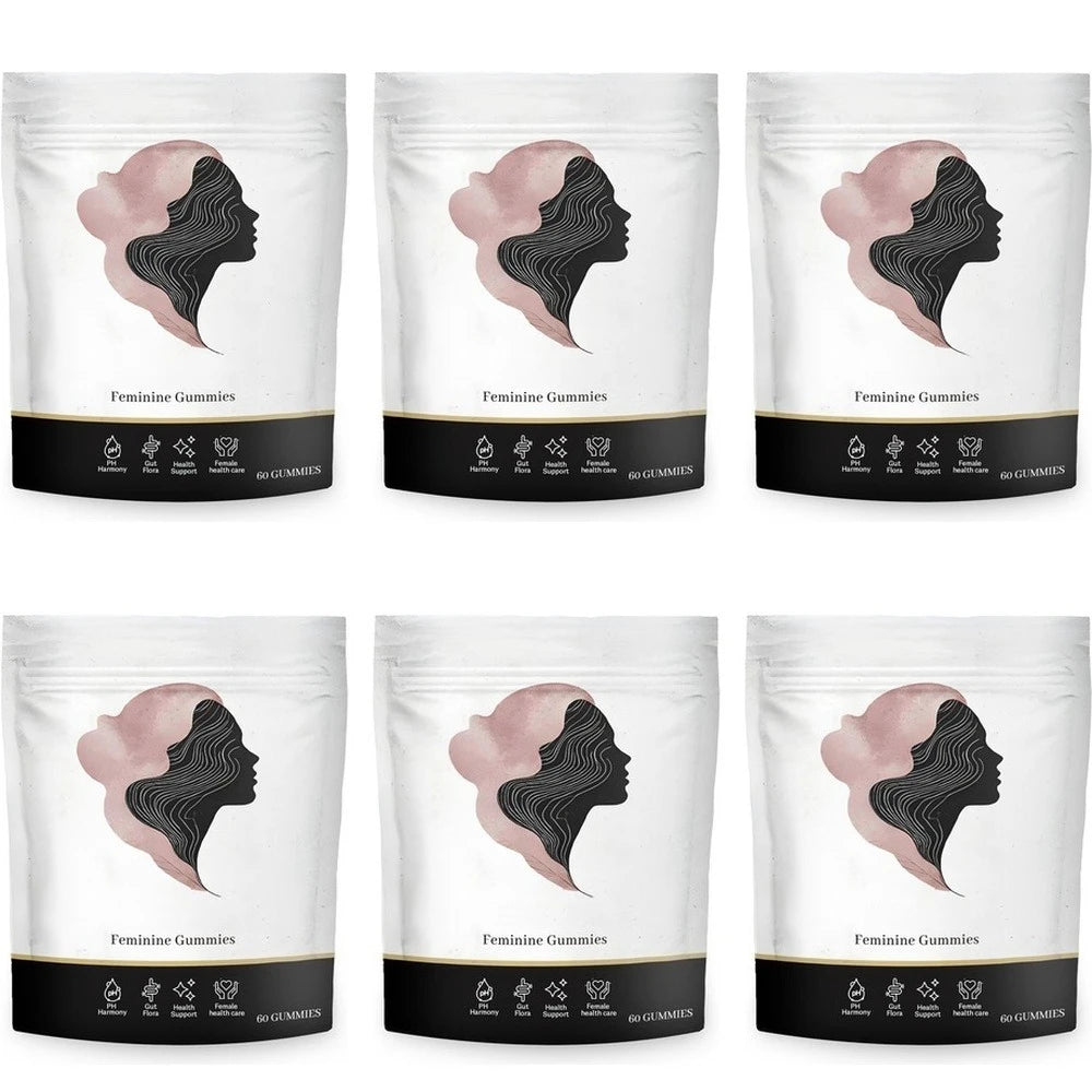 Vaginal Flora Gummies with Lactobacillus Acidophilus and Vitamin C Support for Female Microbiome Balance 60 Gummies