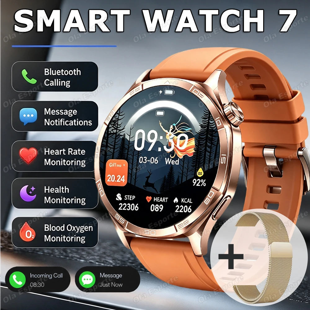 Men Smart Watch 1.52" HD Screen Bluetooth 5.4 Wireless Call Information Reminder Health Monitor Smart Watch IP68 Waterproof HT30