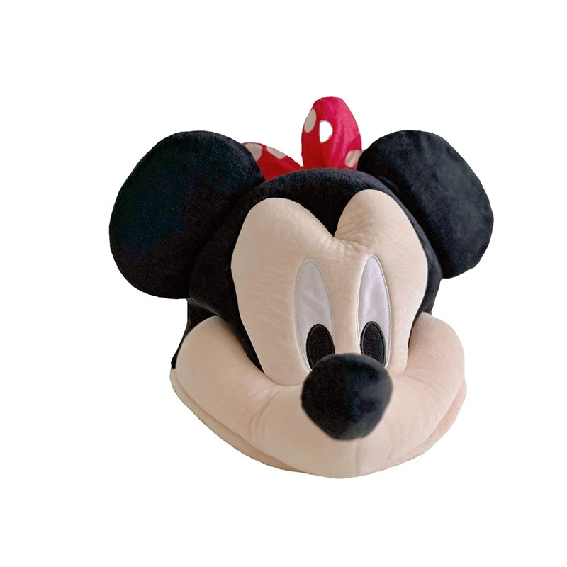 Disney Children's Cosplay Hat Cartoon Mickey Mouse Minnie Actor's Headgear Plush Hat Christmas Gift