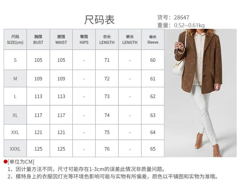 2026 Winter Women Elegant Jacket with Lapel Casual Single Breasted Pocket Long Sleeve Short Coat Street Overcoat Vintage Top