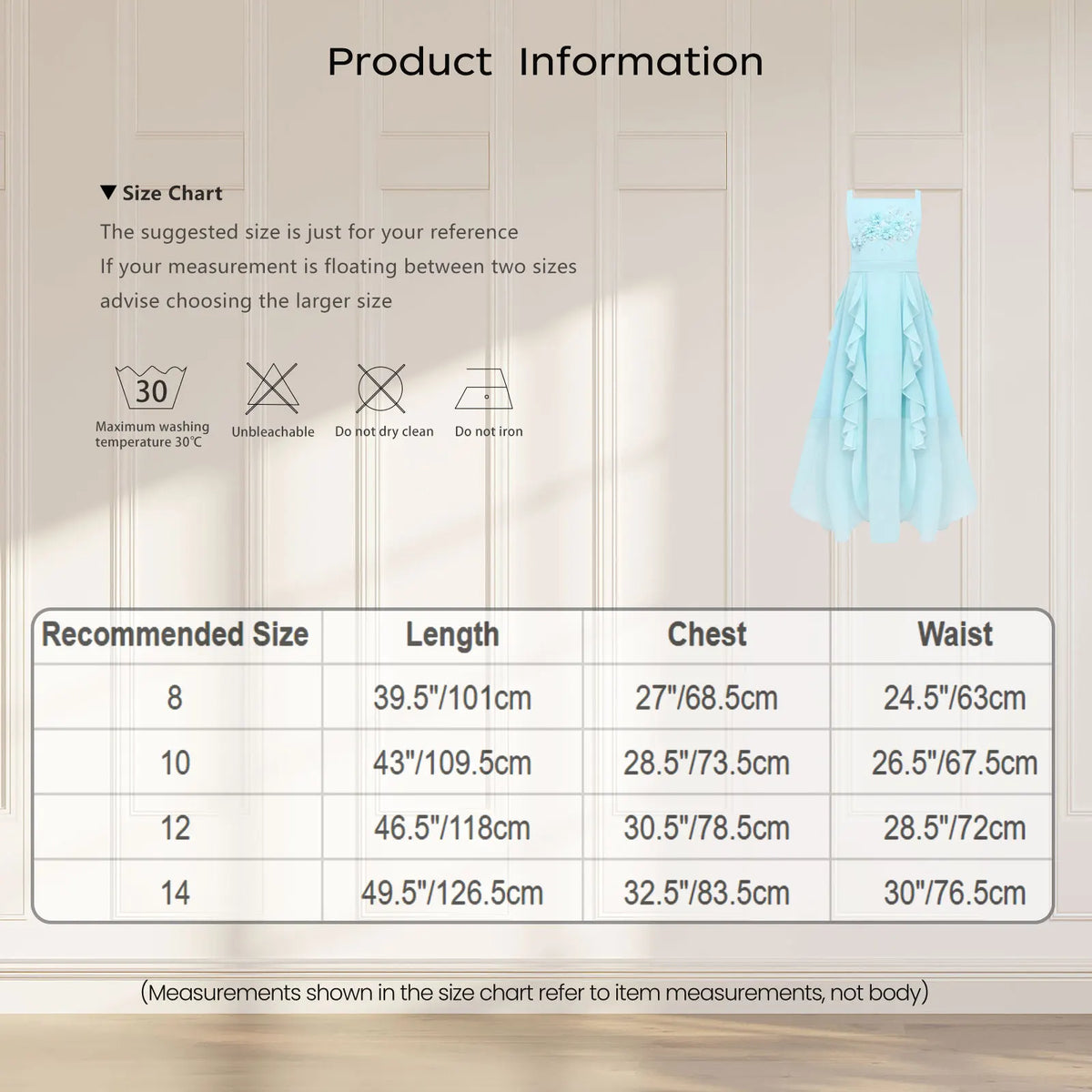 Girls Dresses Children Formal Wedding Party Pageant Gown for Special Occasions Graduation Ceremony Dress Flower Girl Clothes