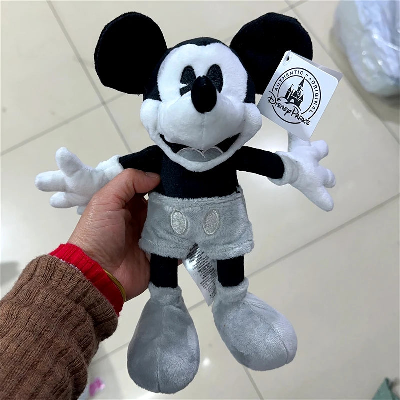 Disney Classic Retro Mickey Mouse And Minnie Mouse Plush Toys Stuffed Soft Doll For Children Birthday Gift