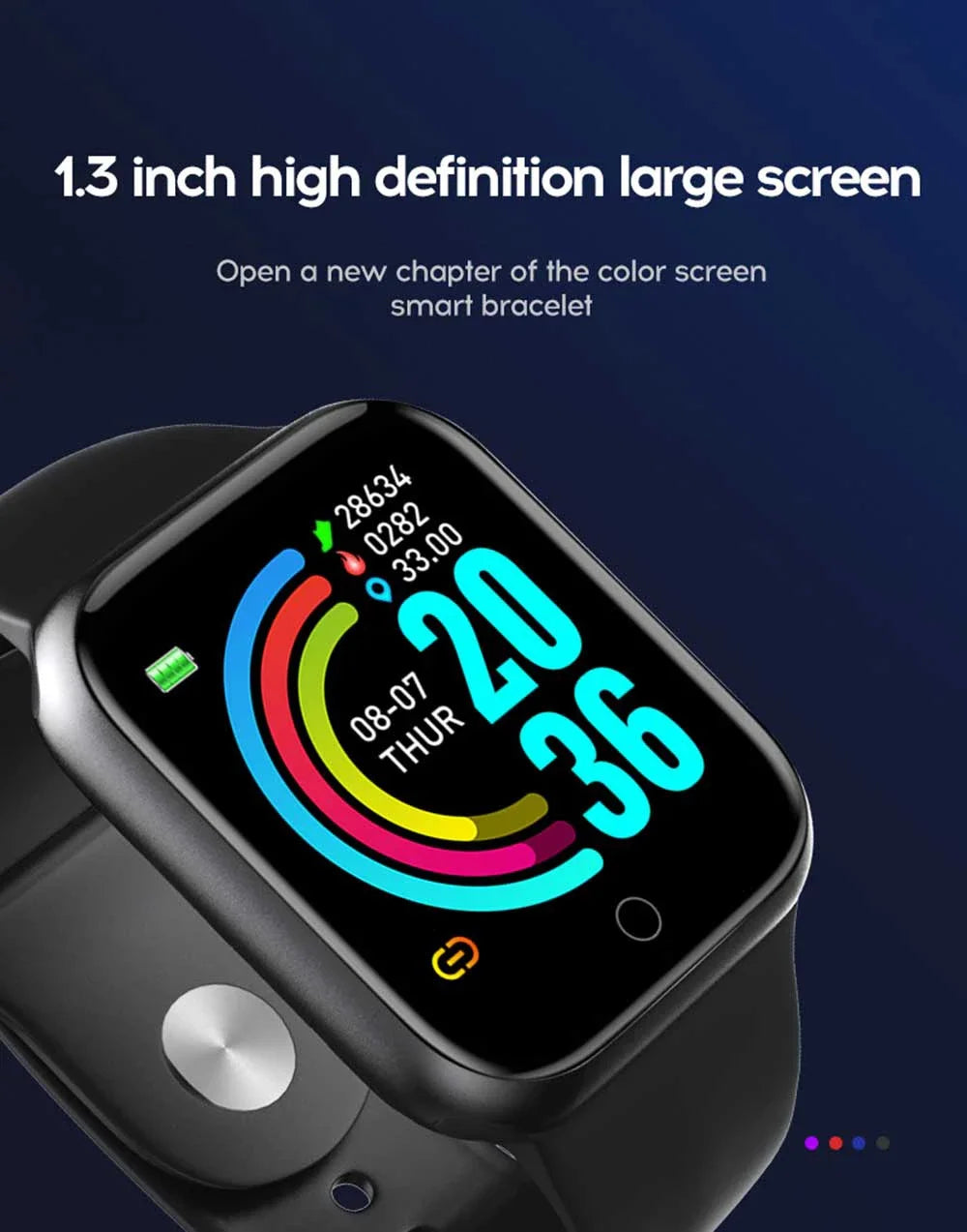 Smart Watch Men Women Wristwatches Smart Watch Message Fitness Monitor Bracelet Birthday Gift Electronic Clock For Android IOS ﻿