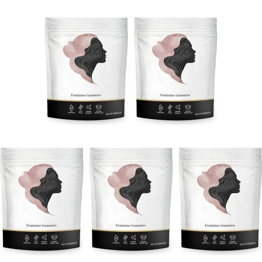 Vaginal Flora Gummies with Lactobacillus Acidophilus and Vitamin C Support for Female Microbiome Balance 60 Gummies