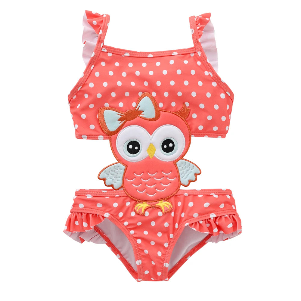 Toddler Infant Baby Girls Swimwear Watermelon Swimsuit Swimming Beach Bathing Bikini Cute Summer One-Piece Swimming Baby Overall