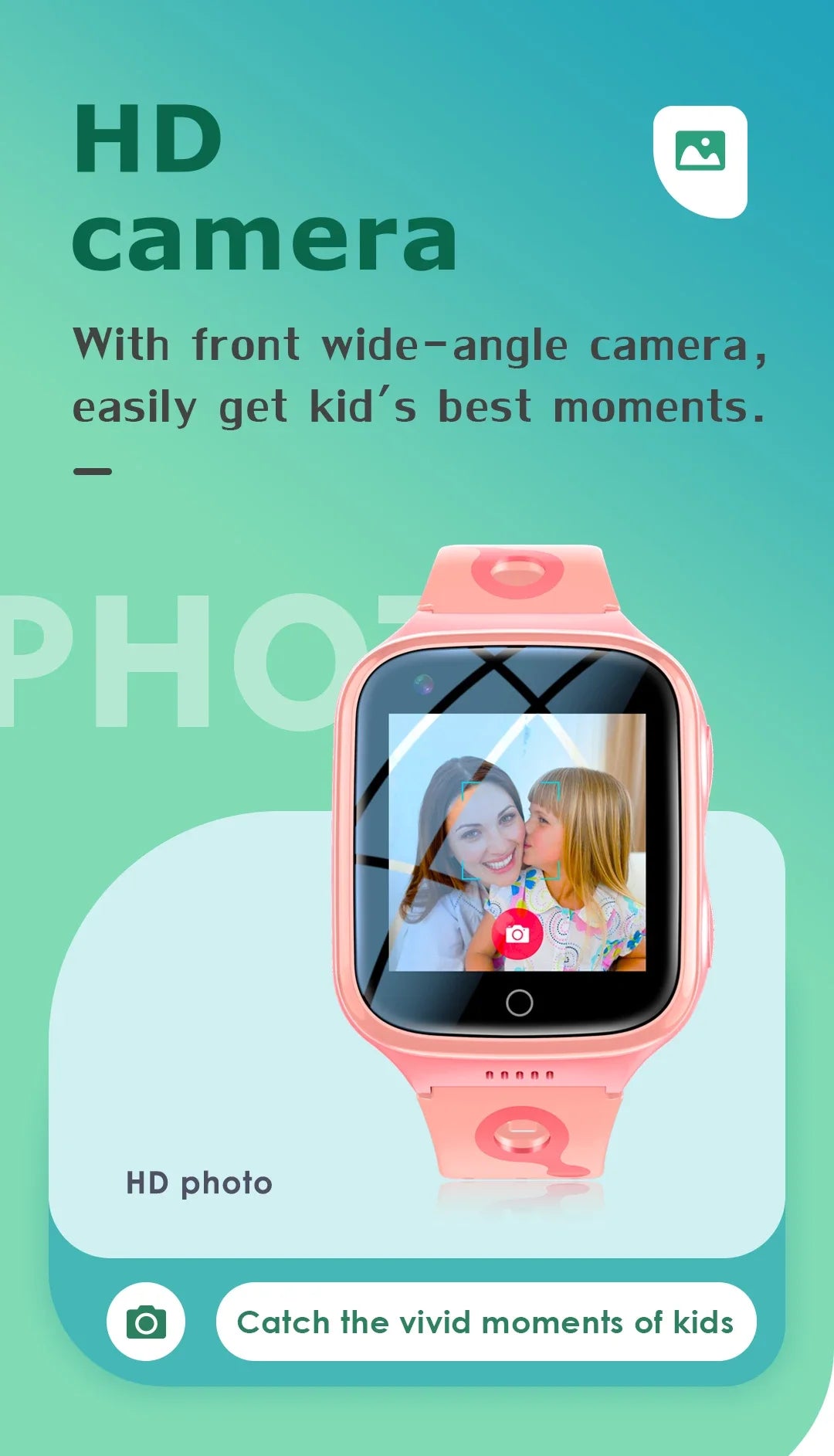 2024 New KGG 4G Kids' Smartwatch 1000mAh Battery GPS WiFi Video Call Tracker Location. SOS Call Phone Function Gift for Children