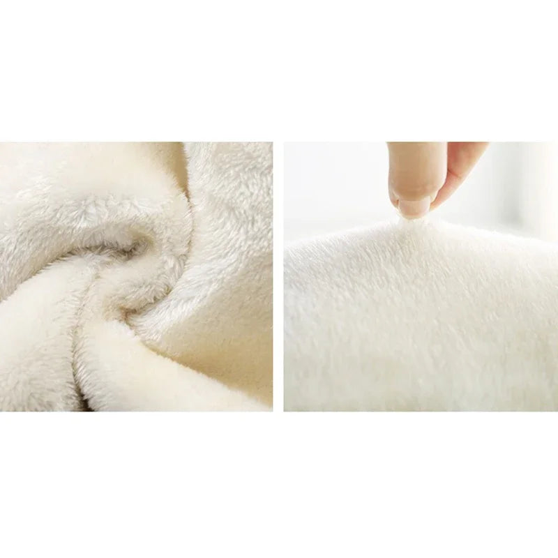 Winter Women Skinny Fleece Thermal Leggings Girls Snow Warm High Waist Plush Trousers Lady Classic Daily Thin Pants
