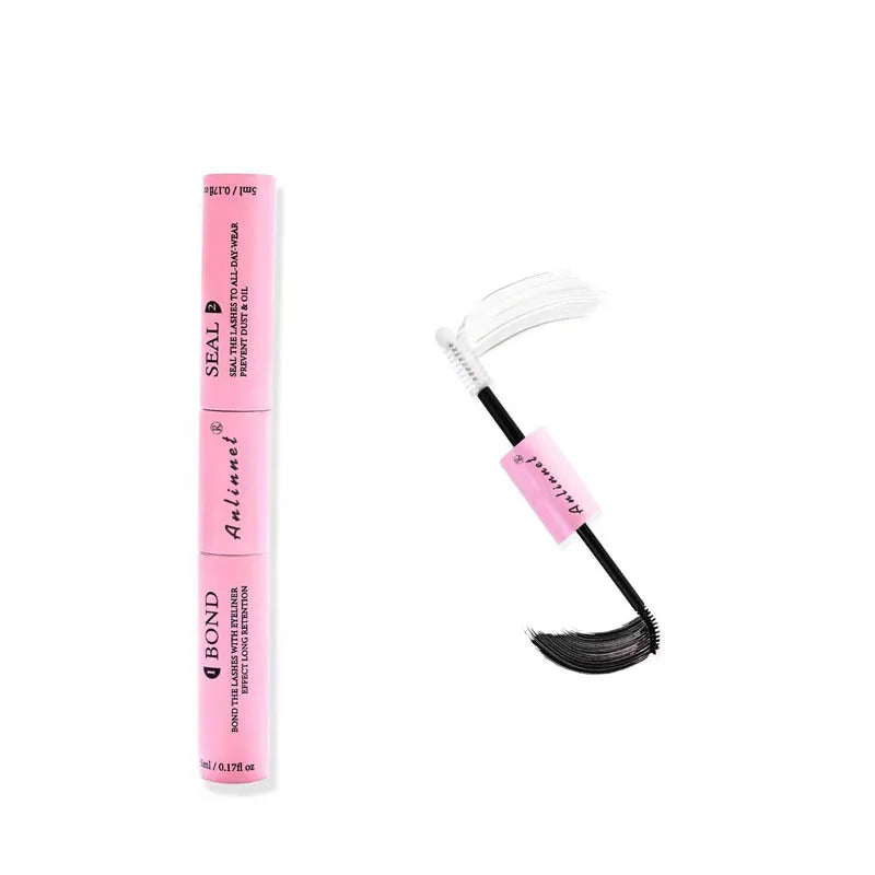Eyelash Bundle Set DIY Eyelash 8-15mm Extended Makeup Personal Eyelash Adhesive+Sealing Layer Adhesive+Eyelash Tweezers