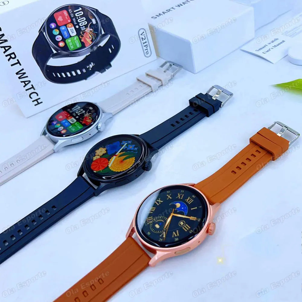 2026 New Smart Watch For Men Women 1.52" Full Touch Screen Waterproof Health and Sleep Monitor Multi-function Smart Watch HW12