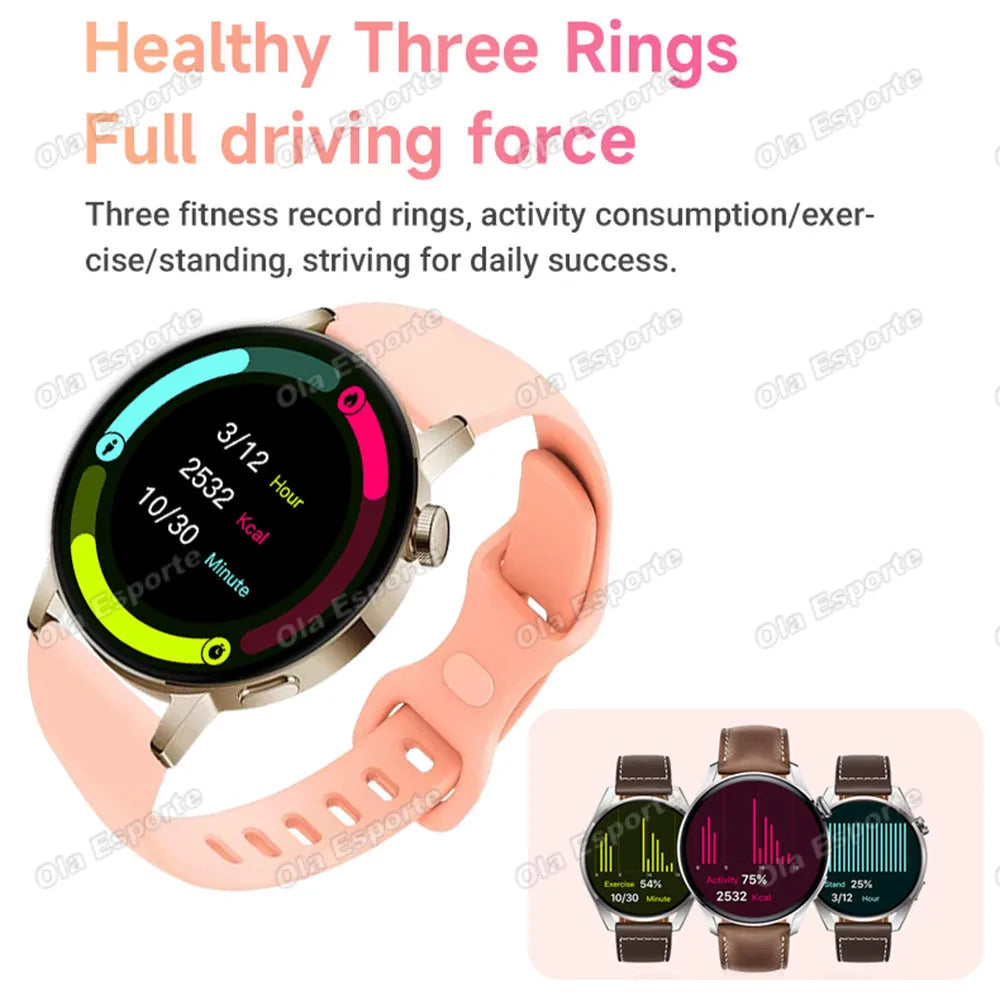 2026 New Smart Watch For Men Women 1.52" Full Touch Screen Waterproof Health and Sleep Monitor Multi-function Smart Watch HW12