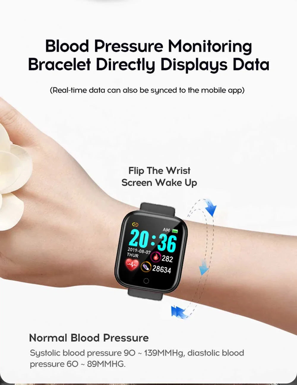 Smart Watch Men Women Wristwatches Smart Watch Message Fitness Monitor Bracelet Birthday Gift Electronic Clock For Android IOS ﻿
